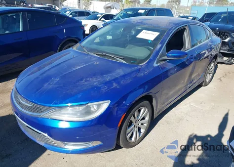 2015 Chrysler 200 Limited z USA, uszkodzony, nr VIN 1C3CCCAB2FN633007
